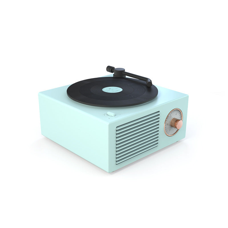 Wireless Mini Portable Audio Multifunction Record Vinyl Speaker