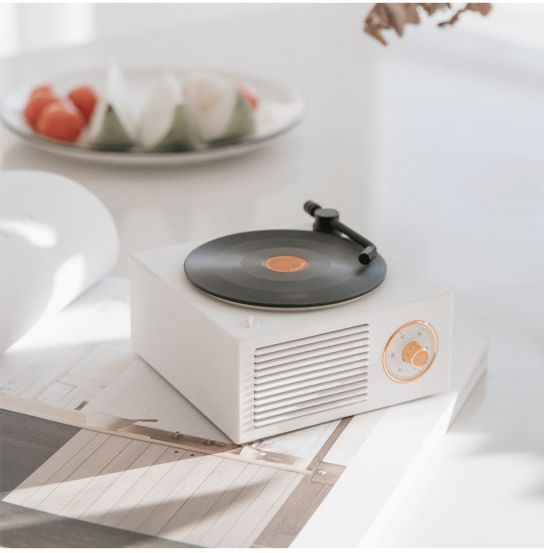 Wireless Mini Portable Audio Multifunction Record Vinyl Speaker